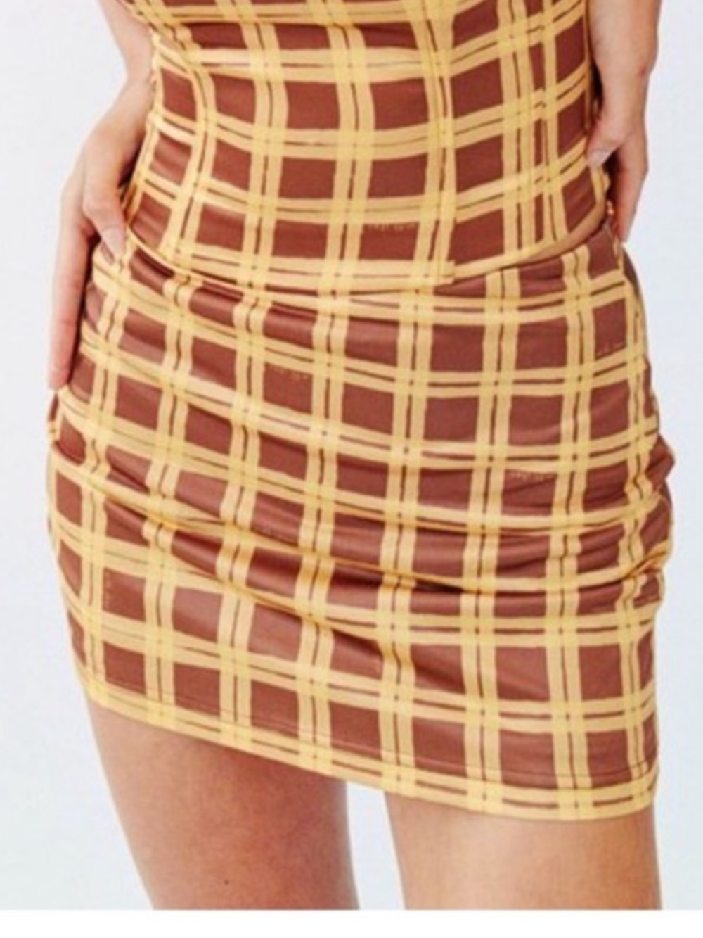 With Jean Miles Mini Skirt Size XS